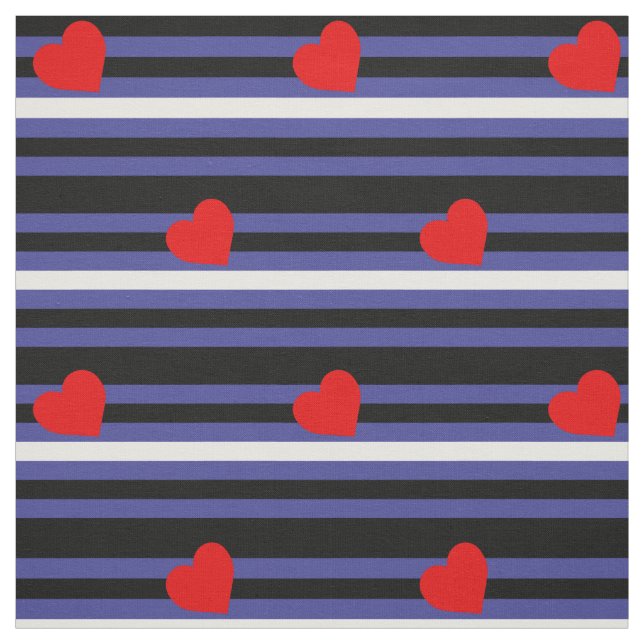 Leather Pride Flag Stoff (Muster)