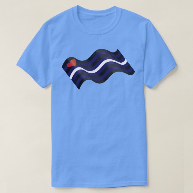 Leather Pride Flag T-Shirt (Design vorne)