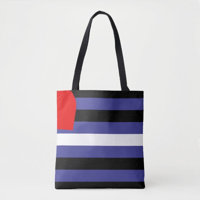 Leather Pride Flag Tasche (Vorderseite)