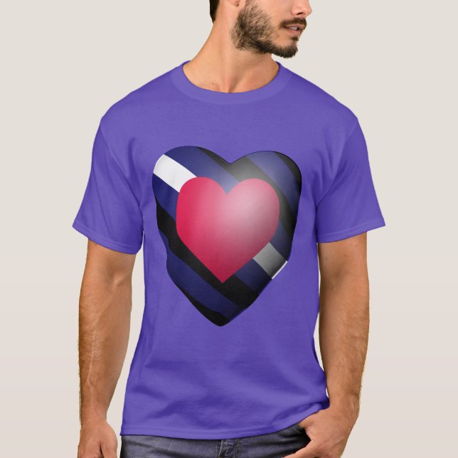 LEATHER PRIDE HERART T-Shirt (Vorderseite)