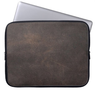 Leather texture scrapbooking brown laptopschutzhülle