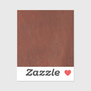 Leather Tiny 2" x 2" Aufkleber