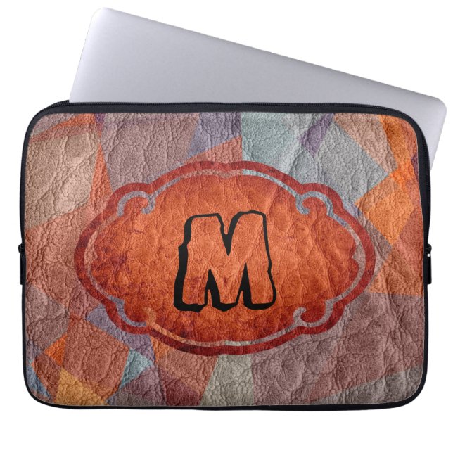 Leather Vintag Laptopschutzhülle (Vorderseite)