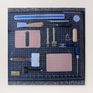 Leather Working Toolkit - 20x20 - 676 Stk.
