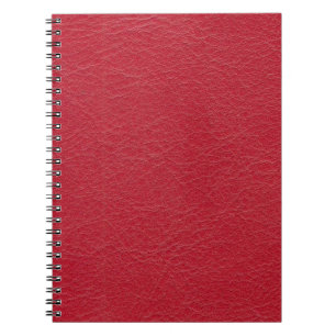 Leatherette rosa Spinnstoff Notizblock