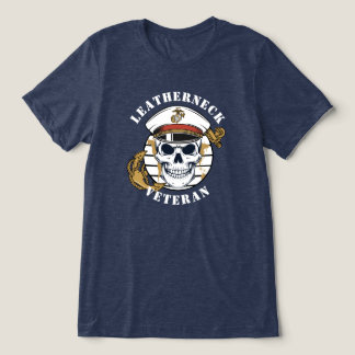 Leatherneck Veteran Tactical Pride Totenkopf Tri-Blend Shirt