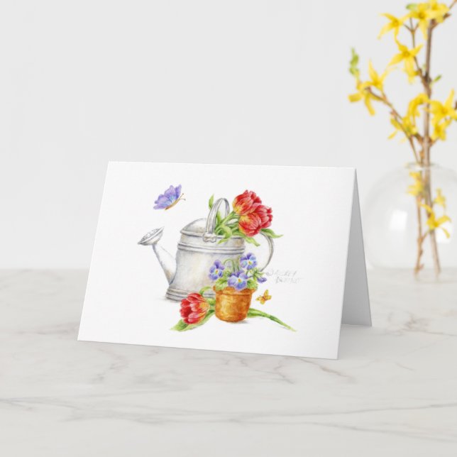 L'Eau De Jardin Peut Vider N'Importe Quelle Carte  (Fleur jaune)