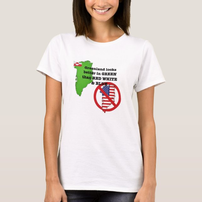 Leave Greenland Alone Tee   (Vorderseite)