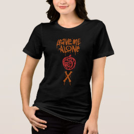 "Leave Me Alone Club – Lebenslanges Mitglied" T-Sh Tri-Blend Shirt