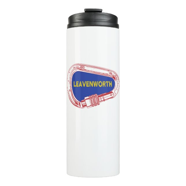 Leavenworth Climbing Carabiner Thermosbecher (Vorderseite)