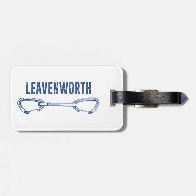 Leavenworth Klettergurt Gepäckanhänger (Rückseite horizontal)