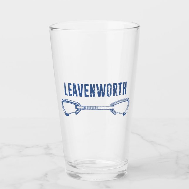 Leavenworth Klettergurte Quickdraw Glas (Vorderseite)