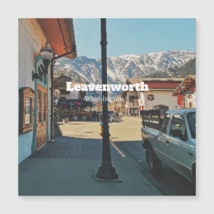 Leavenworth - Washington Magnetkarte