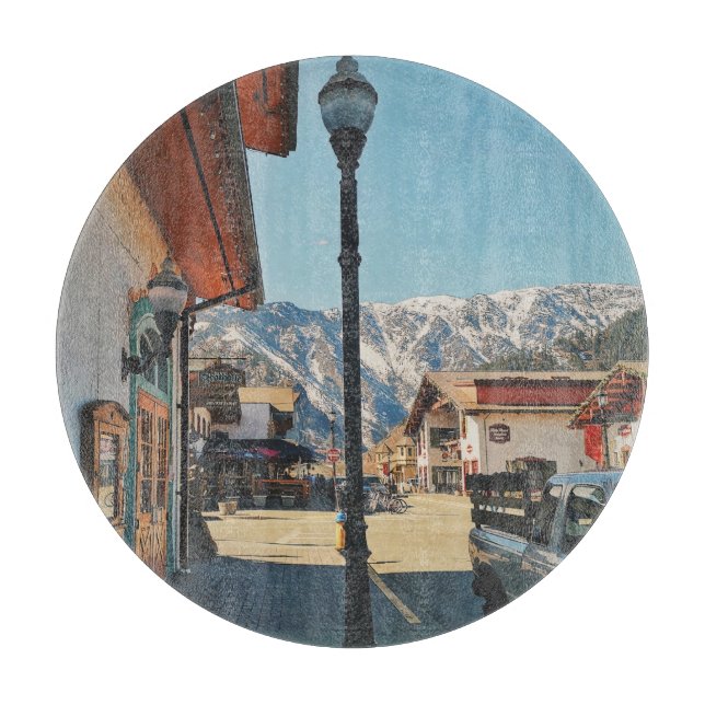 Leavenworth - Washington  Schneidebrett (Vorderseite)