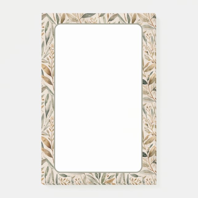 Leaves  post-it klebezettel (Vorderseite)