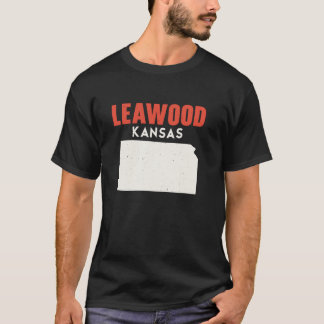 Leawood Kansas USA Staat America Travel Kansan T-Shirt