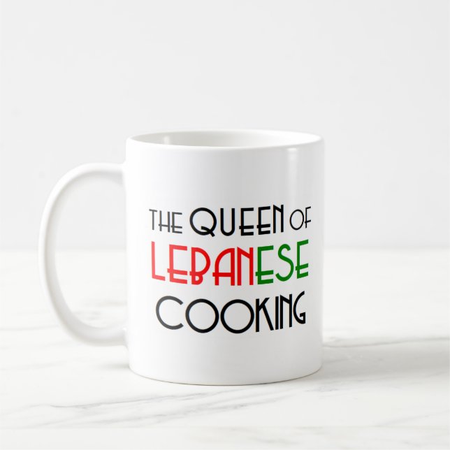 Lebanese Cooking Queen Kaffeetasse (Links)