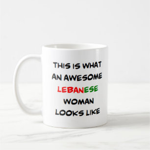 lebanesische Frau, phantastisch Kaffeetasse