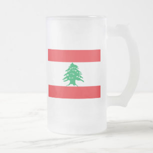 lebanon mattglas bierglas