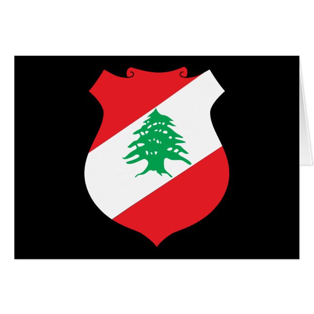 lebanonisches Emblem (Vorderseite (Horizontal))