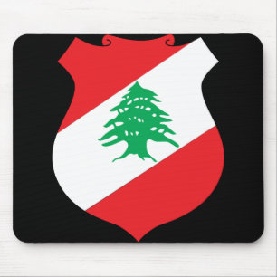 lebanonisches Emblem Mousepad