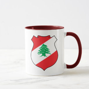 lebanonisches Emblem Tasse