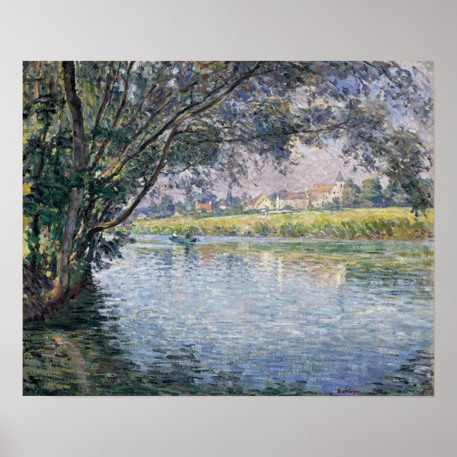 Lebasque - die Ufer des Marne Poster (Vorne)