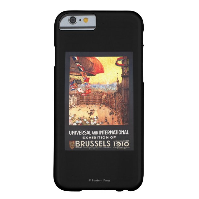 Lebaudy Luftschiff mit Weltflaggen an der Case-Mate iPhone Hülle (Rückseite)