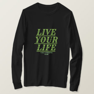 LEBE DEIN LEBEN T.R.K ATHLETIK CLUB TSHIRT