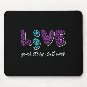 Lebe deine Geschichte ist noch nicht vorbei - Suiz Mousepad