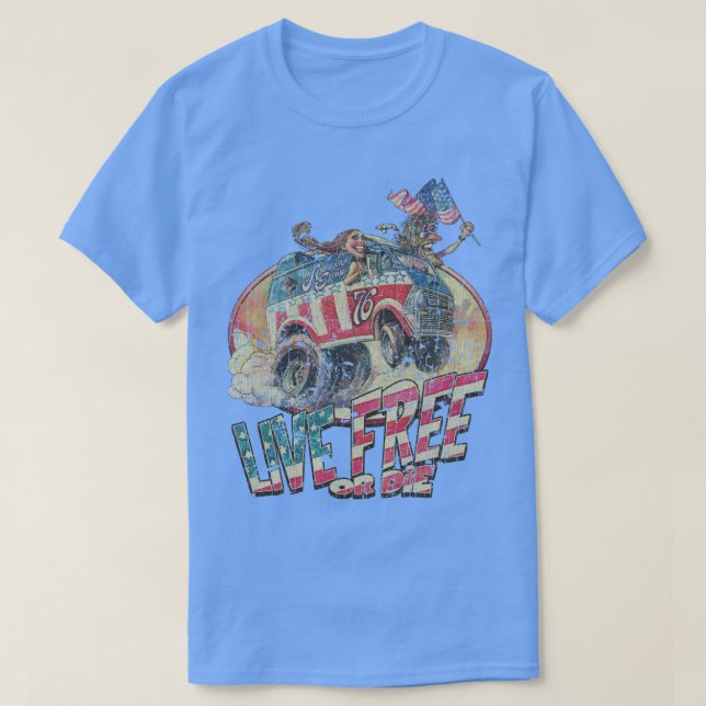 Lebe frei oder stirb T-Shirt (Design vorne)