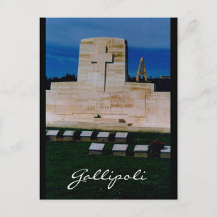 lebe immer mehr Gallipoli Postkarte