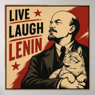 Lebe Lache Lenin Poster