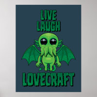 Lebe Lache Lovecraft Süßer Cthulhu