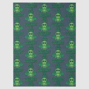 Lebe Lache Lovecraft Süßer Cthulhu Seidenpapier