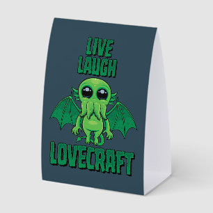 Lebe Lache Lovecraft Süßer Cthulhu Tischaufsteller