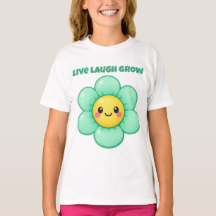 Lebe Lache Wachse Süße Inspiration T-Shirt