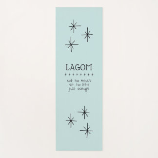 Lebe Lagom Yogamatte