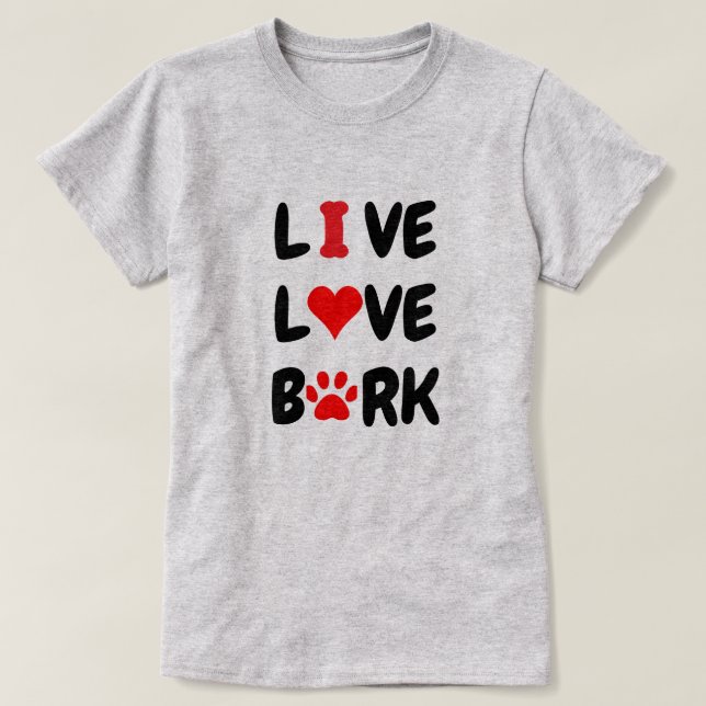 LEBE LIEBE BELL  T-Shirt (Design vorne)
