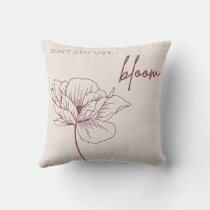 Lebe nicht nur, Bloom Kissen