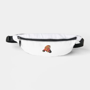 Lebe schnell, stirb irgendwann Oversized T-Shirt Bauchtasche