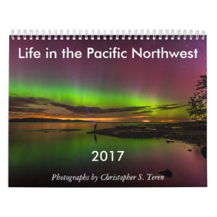 Leben 2017 im pazifischen Nordwestwandkalender Kalender