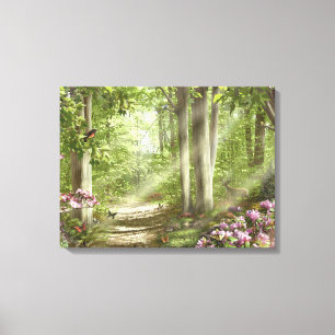 Leben Alan Giana "Wald von" Leinwand-Druck Leinwanddruck