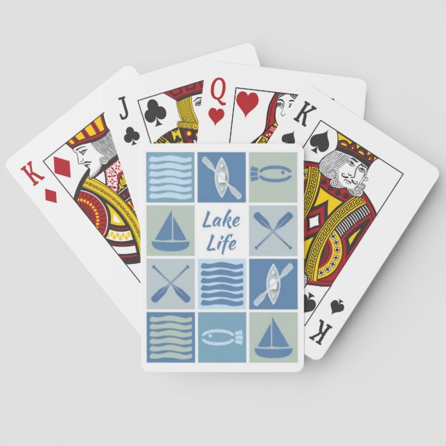 Leben am See Spielkarten (Rückseite)
