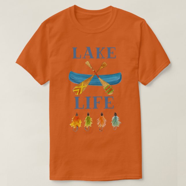 Leben am See T-Shirt (Design vorne)