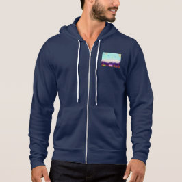 Leben an Bord eines anderen Planeten Reißverschlus Hoodie