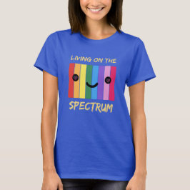 Leben auf dem farbenfrohen Design Autismus T-Shirt