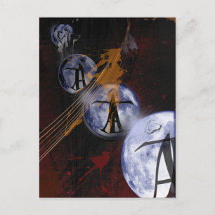 Leben auf den Mars 2014 Postkarte
