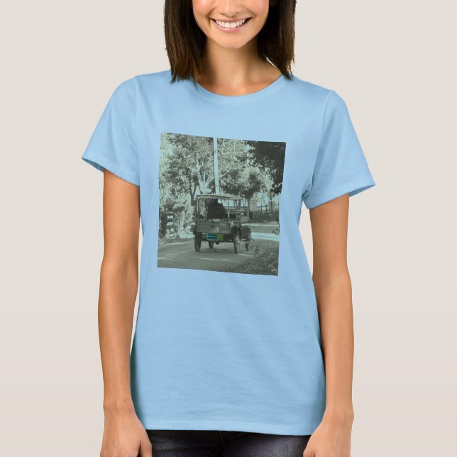 Leben auf der Links Küste T-Shirt (Vorderseite)