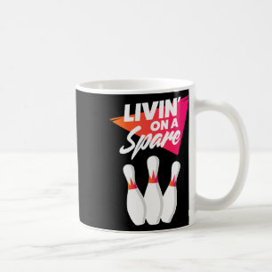 Leben auf einem eigenständigen Bowling für Männer Kaffeetasse